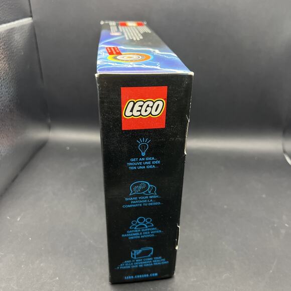 Marty McFly The DeLorean Time Machine Box LEGO (R) Complete   21103 Back to the Future DeLorean Time Machine CUUS#004 RETIRED Marty McFly